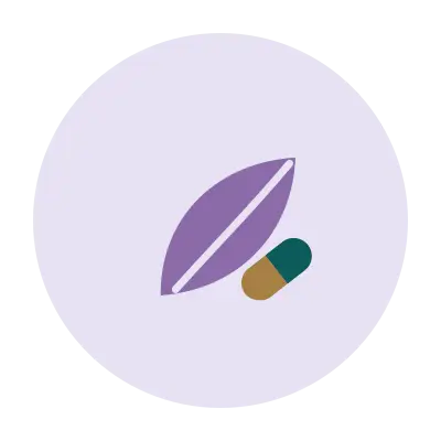 Women's health nutrition icon