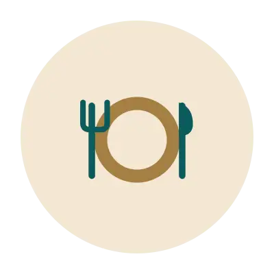 Weight management nutrition icon